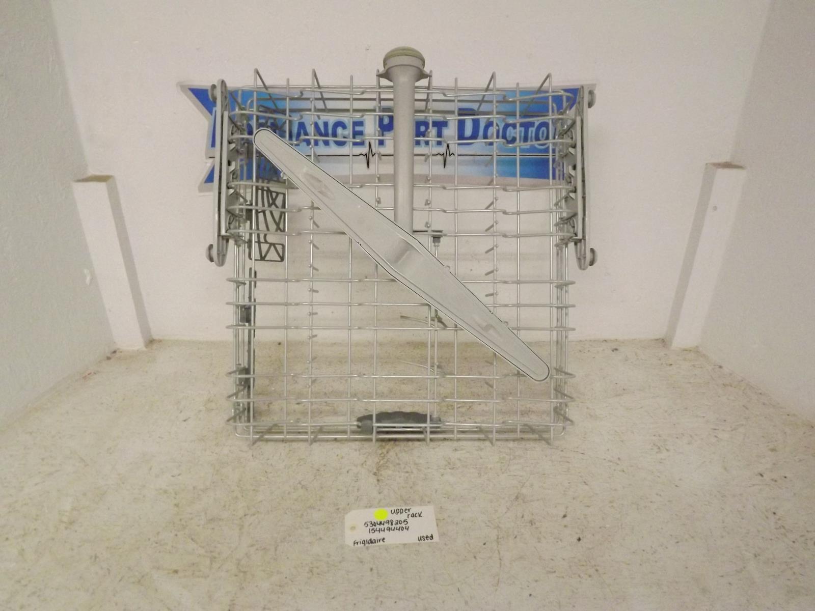 Frigidaire Dishwasher 5304498205 154494404 Upper Rack Used Frigidaire Dishwasher 5304498205 154494404 Upper Rack Used